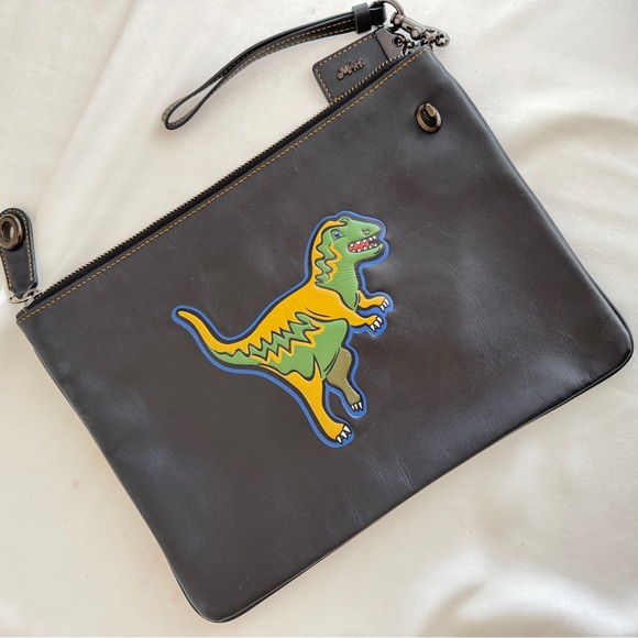 Coach Handbags - Coach 1941 Large Rexy Dino Clutch Wristlet